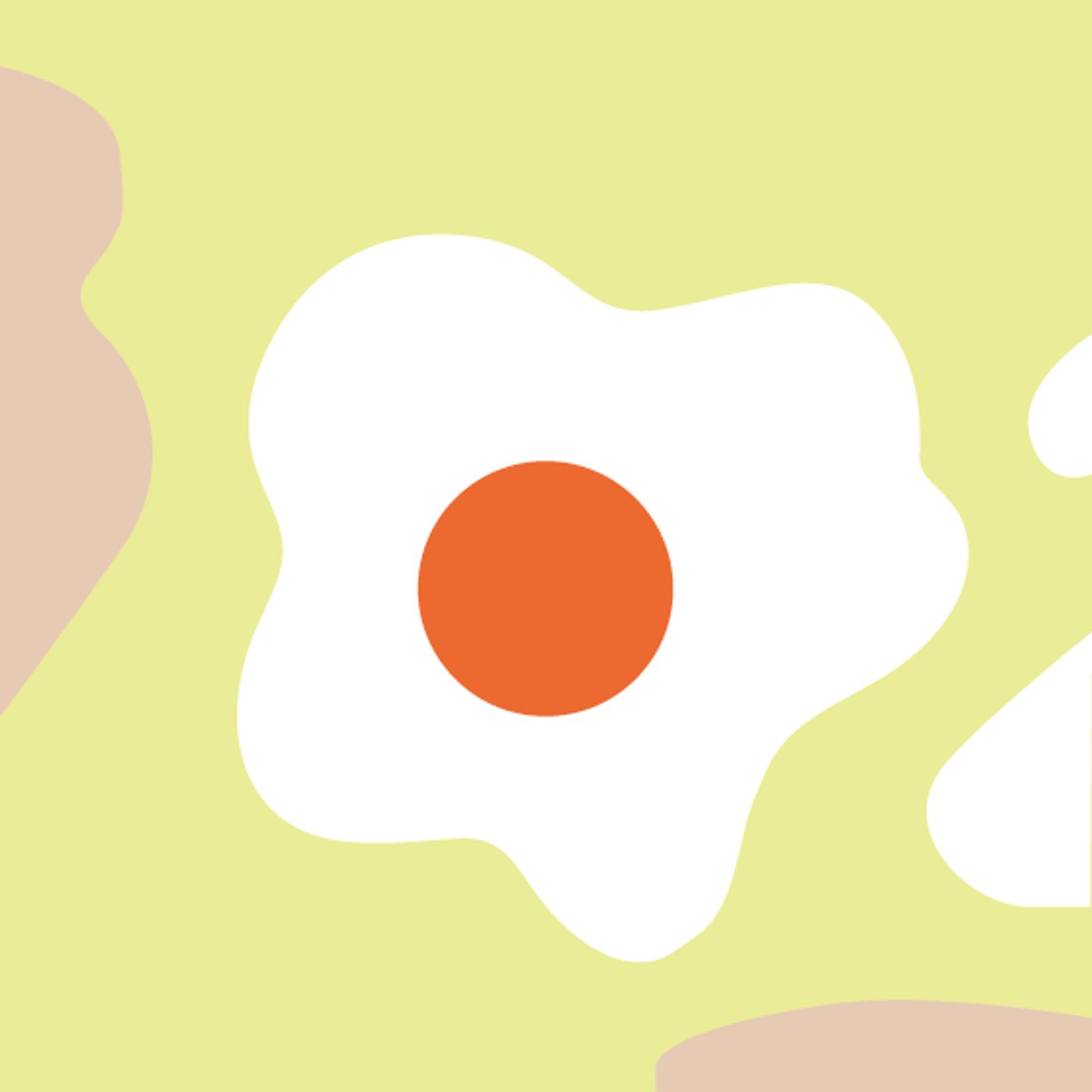 Amour de poulet par Cansu Coşkunmeriç — motif de carreau de ciment