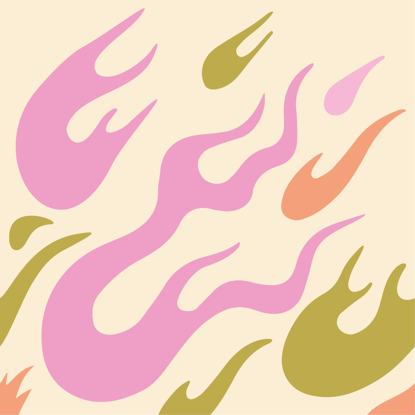 enflammée par margaux DER AGOPIAN — motif de carreau de ciment
