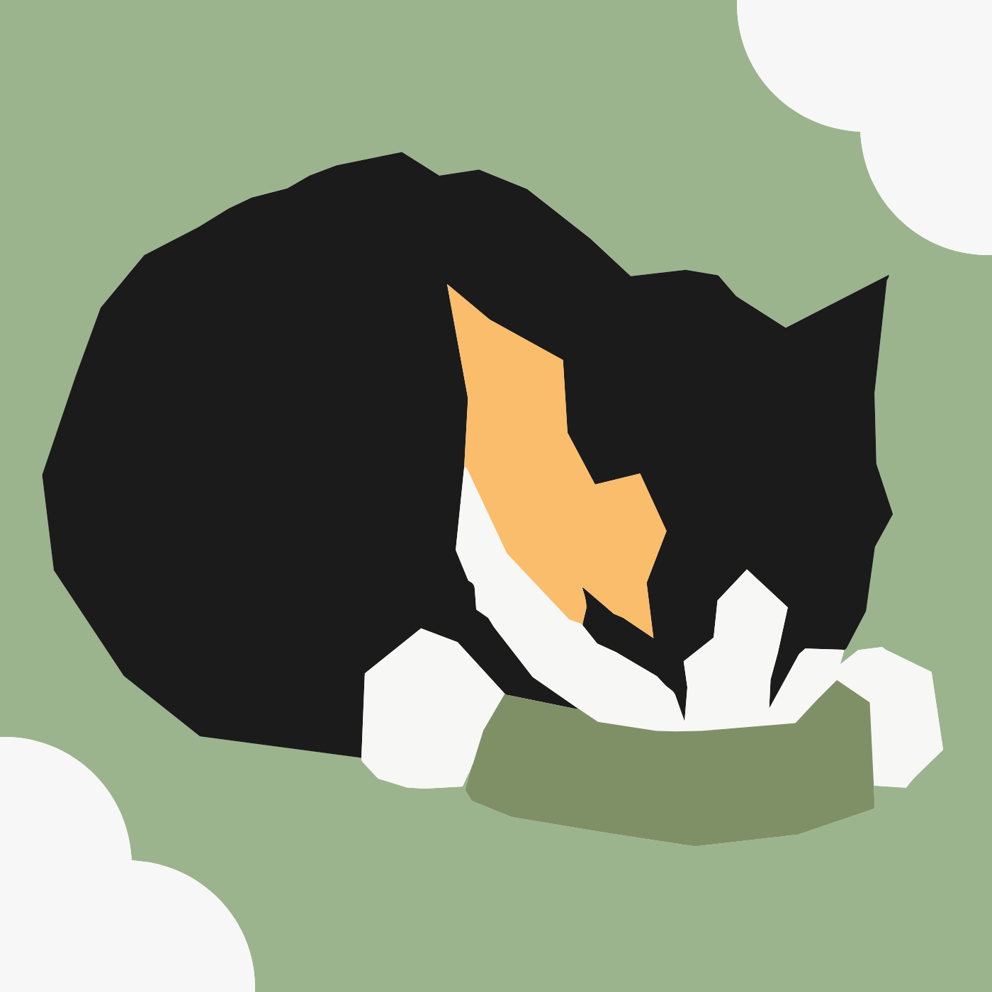 SOSA MEOW par Louison Maurin — motif de carreau de ciment