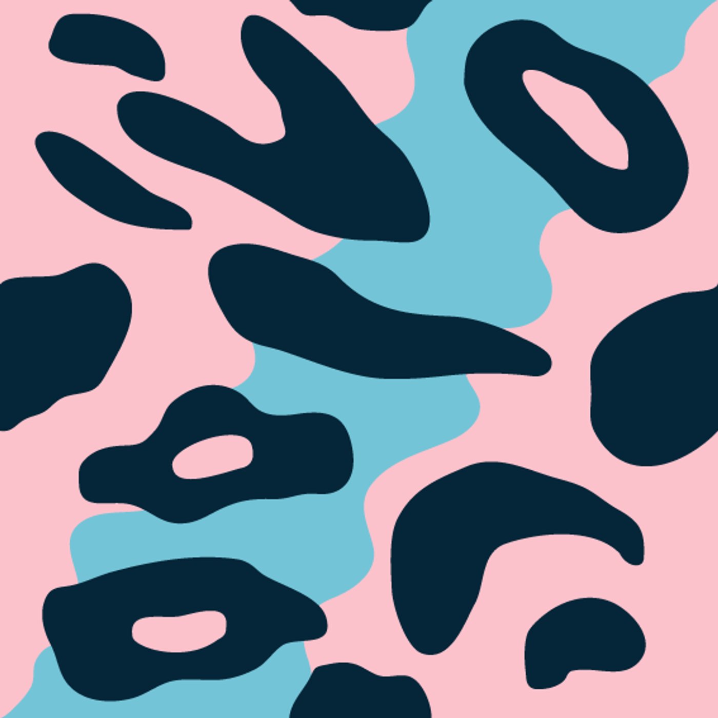 Jungle Slow par Morgane Bellefet — motif de carreau de ciment