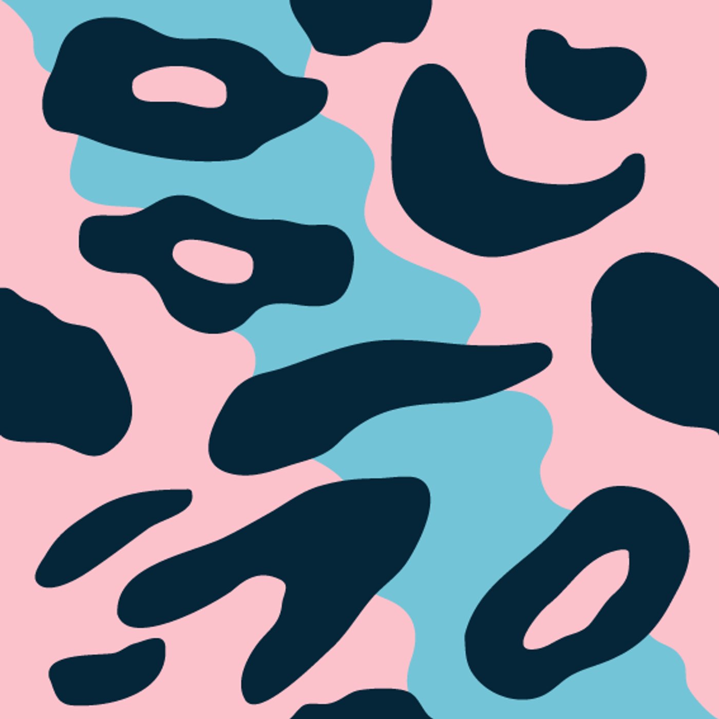 Jungle Slow par Morgane Bellefet — motif de carreau de ciment