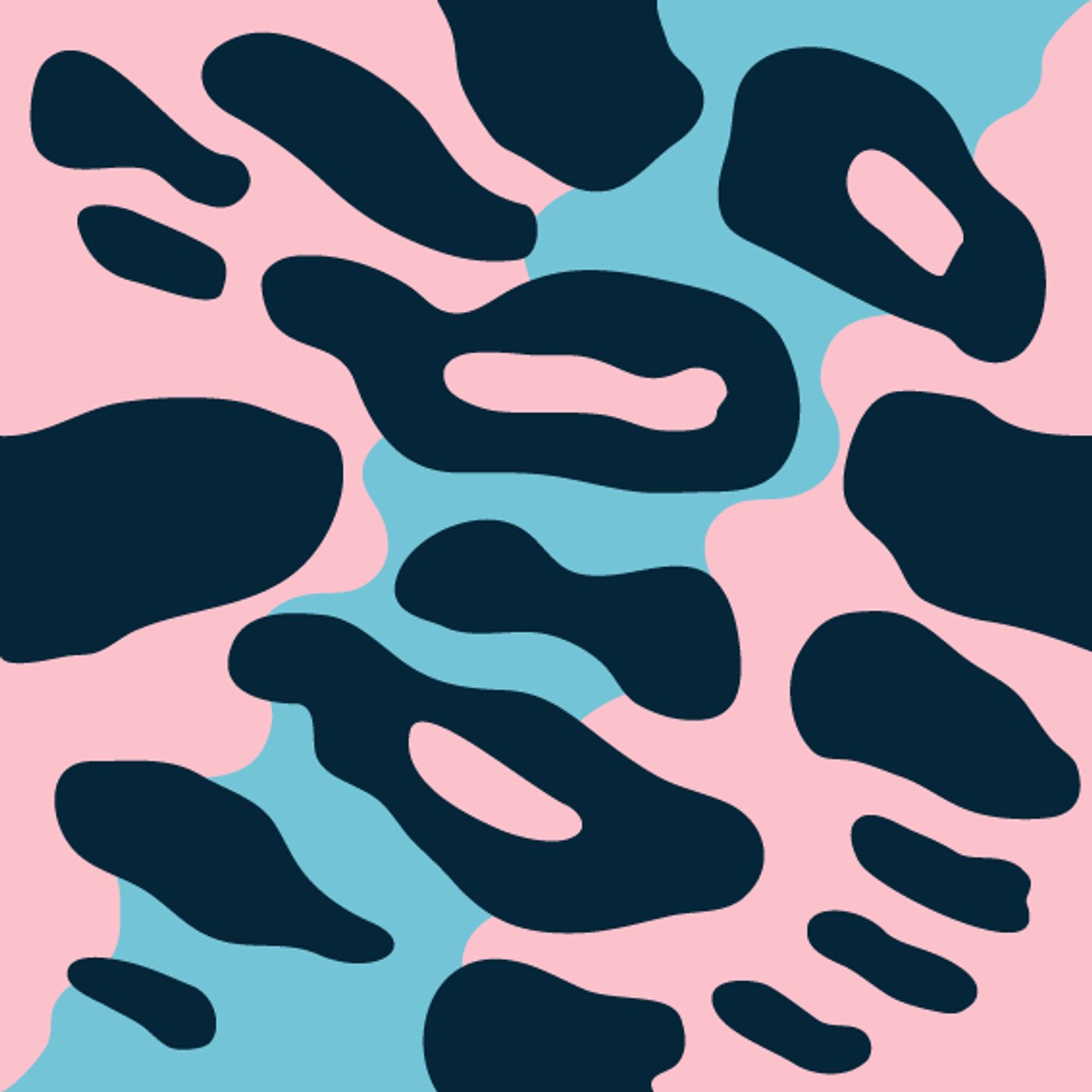 Jungle Slow par Morgane Bellefet — motif de carreau de ciment
