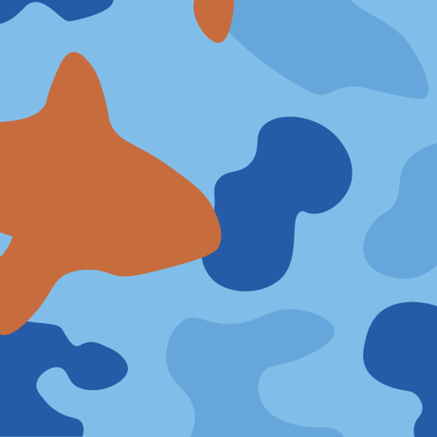 comme un poisson dans l’eau par clara — — motif de carreau de ciment