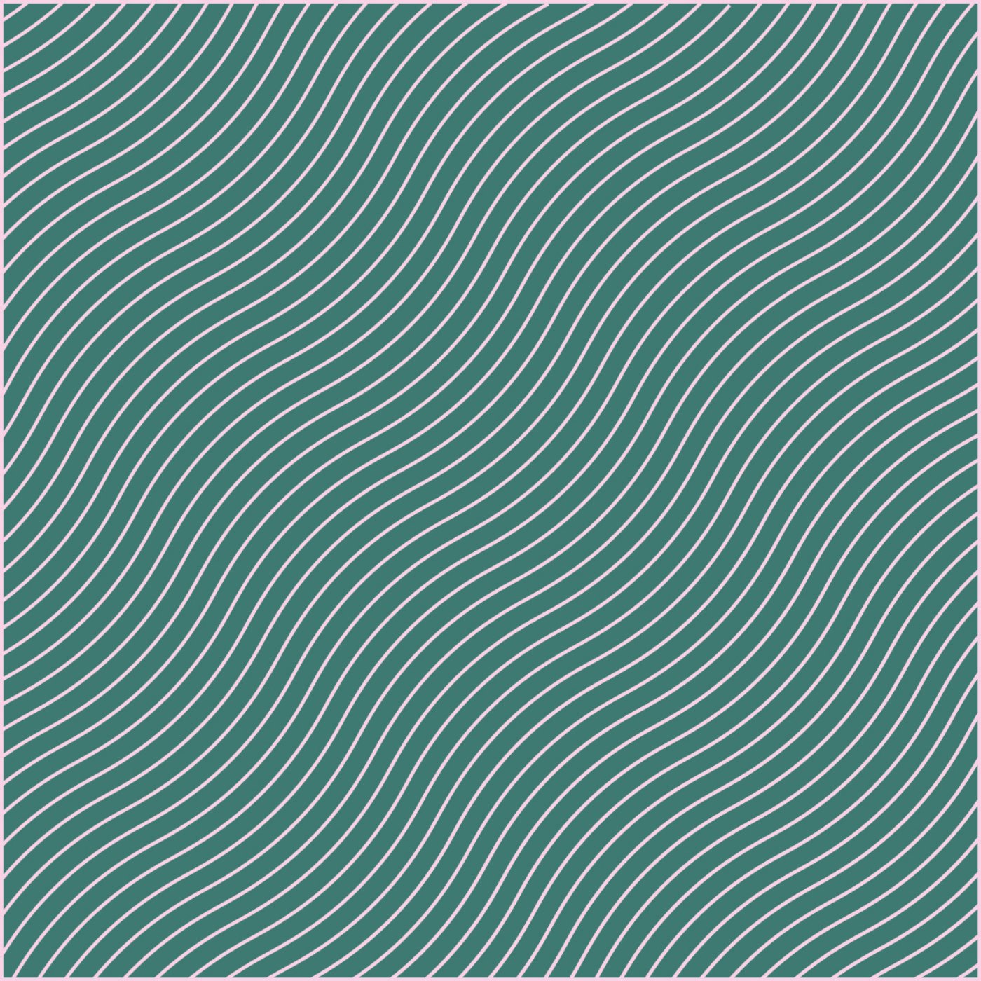 Motif Vague par Carole URBANIAK — motif de carreau de ciment