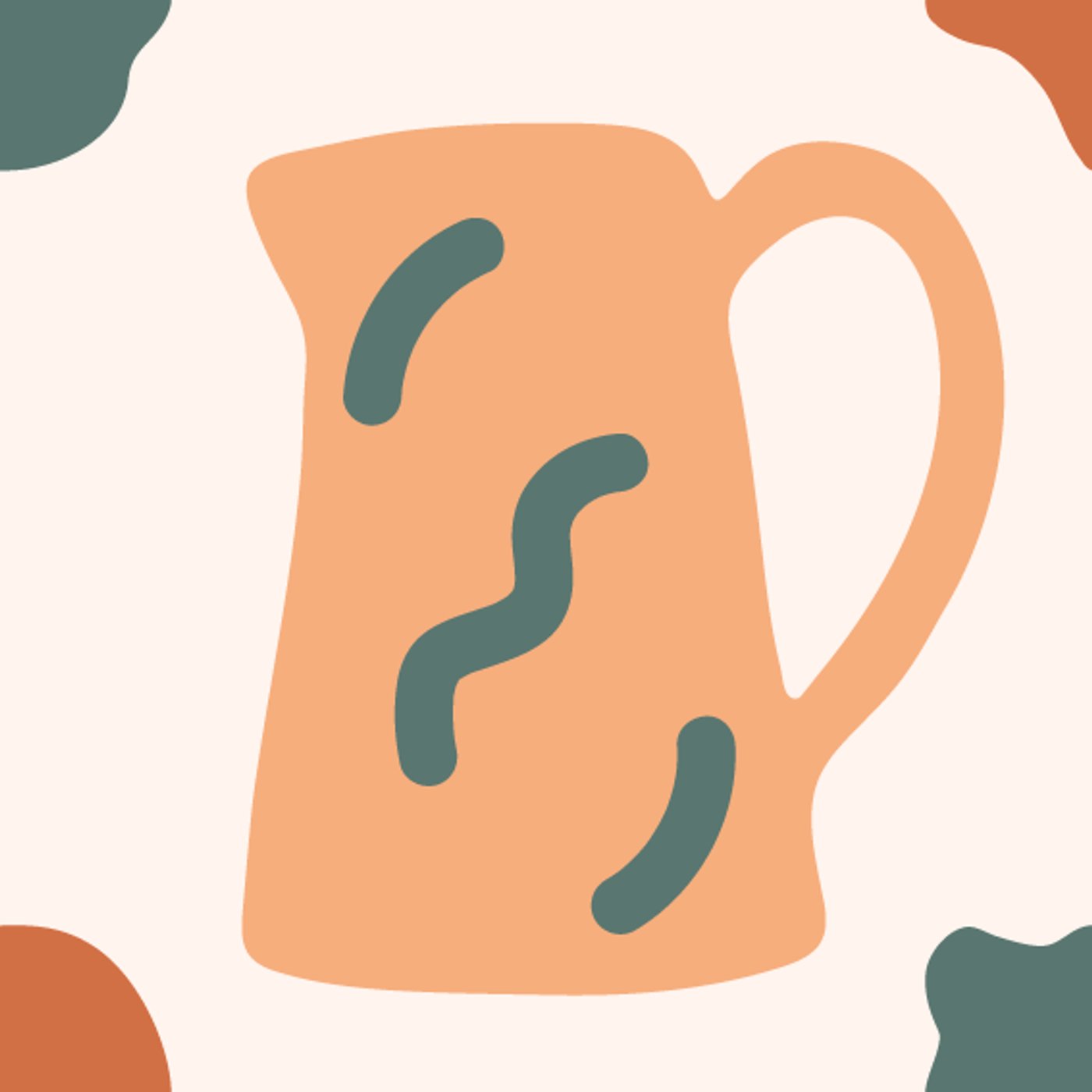 Poterie par Amandine Couëdel Bodiguel — motif de carreau de ciment