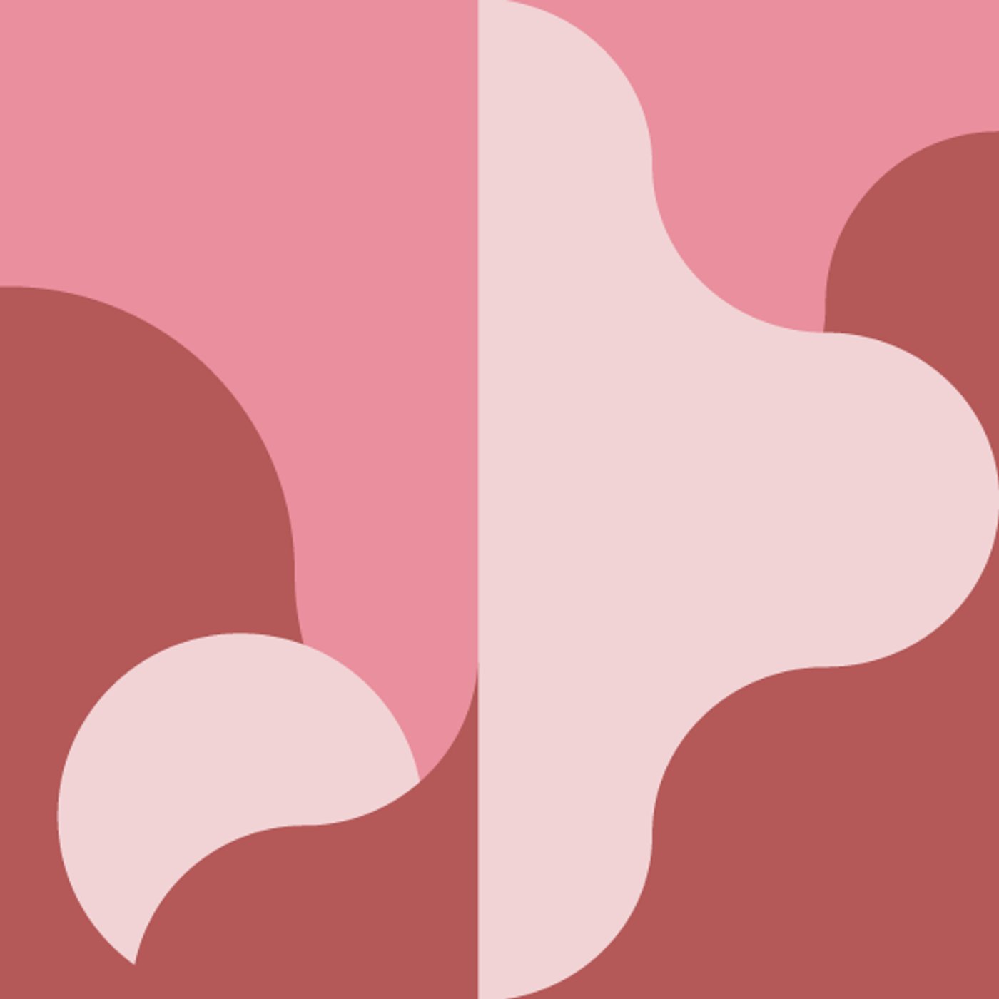 courbes / composition par Jocelyn Jean Pezon — motif de carreau de ciment
