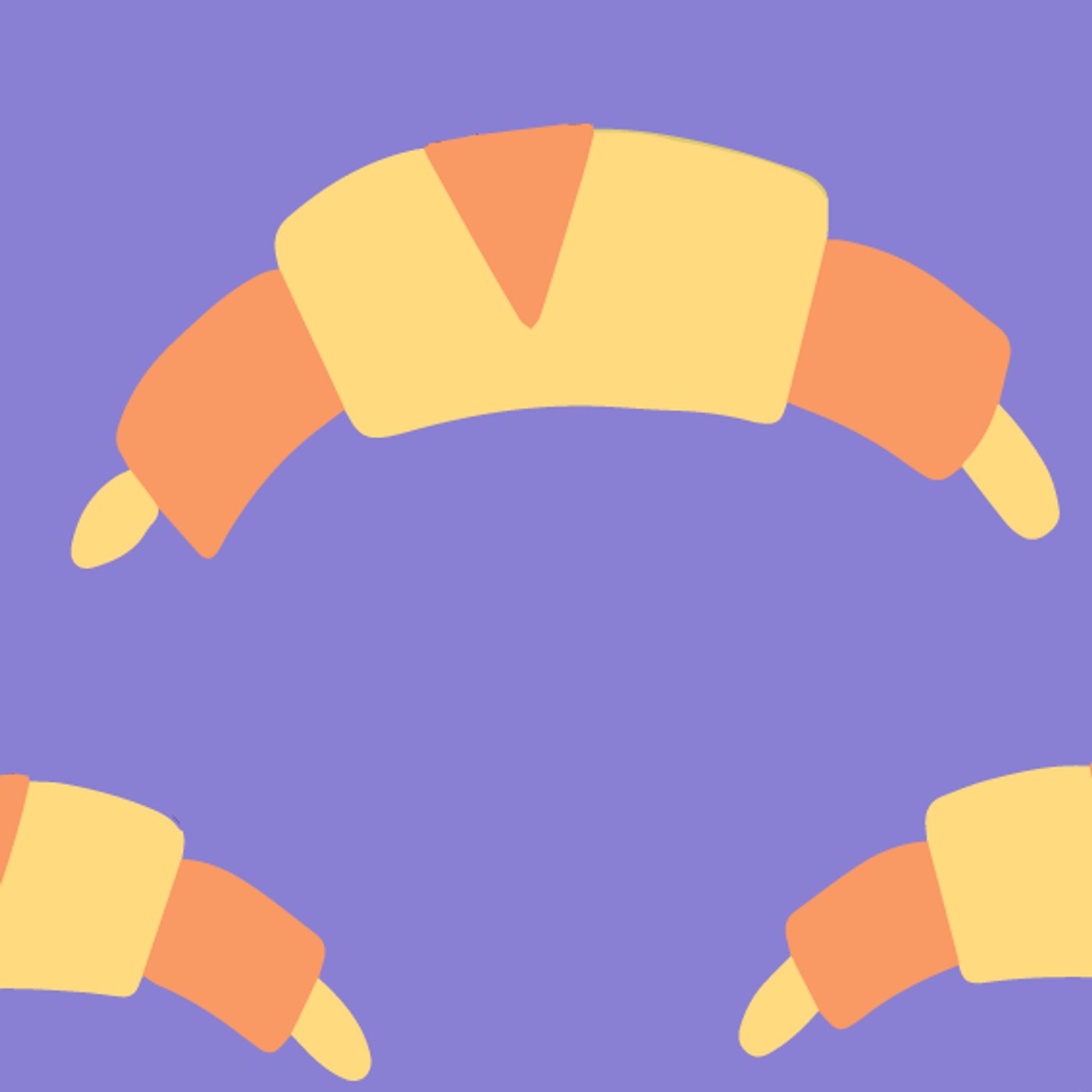 Croissant magique par Conrad Maxime — motif de carreau de ciment