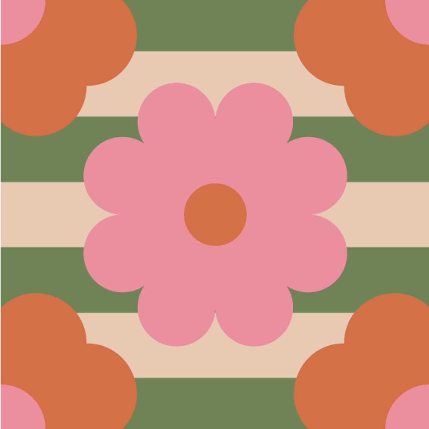 Lola par Laurie Lecou — motif de carreau de ciment