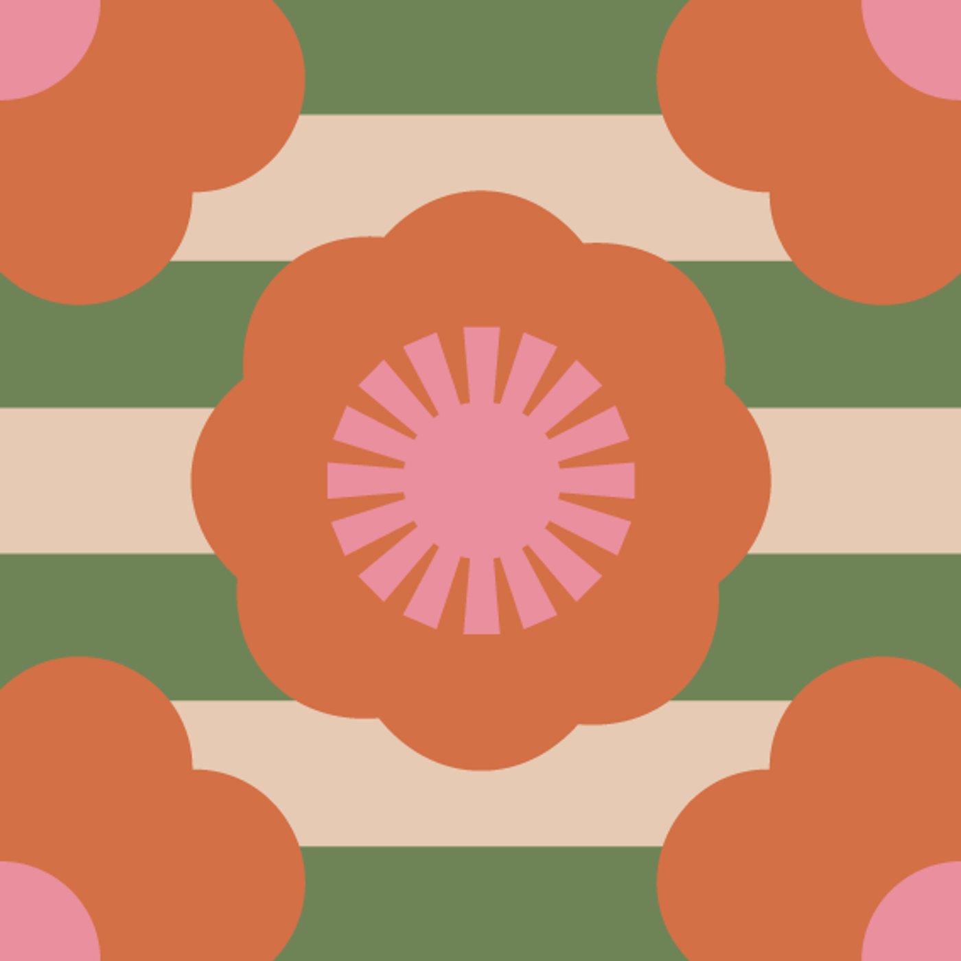 Lola par Laurie Lecou — motif de carreau de ciment