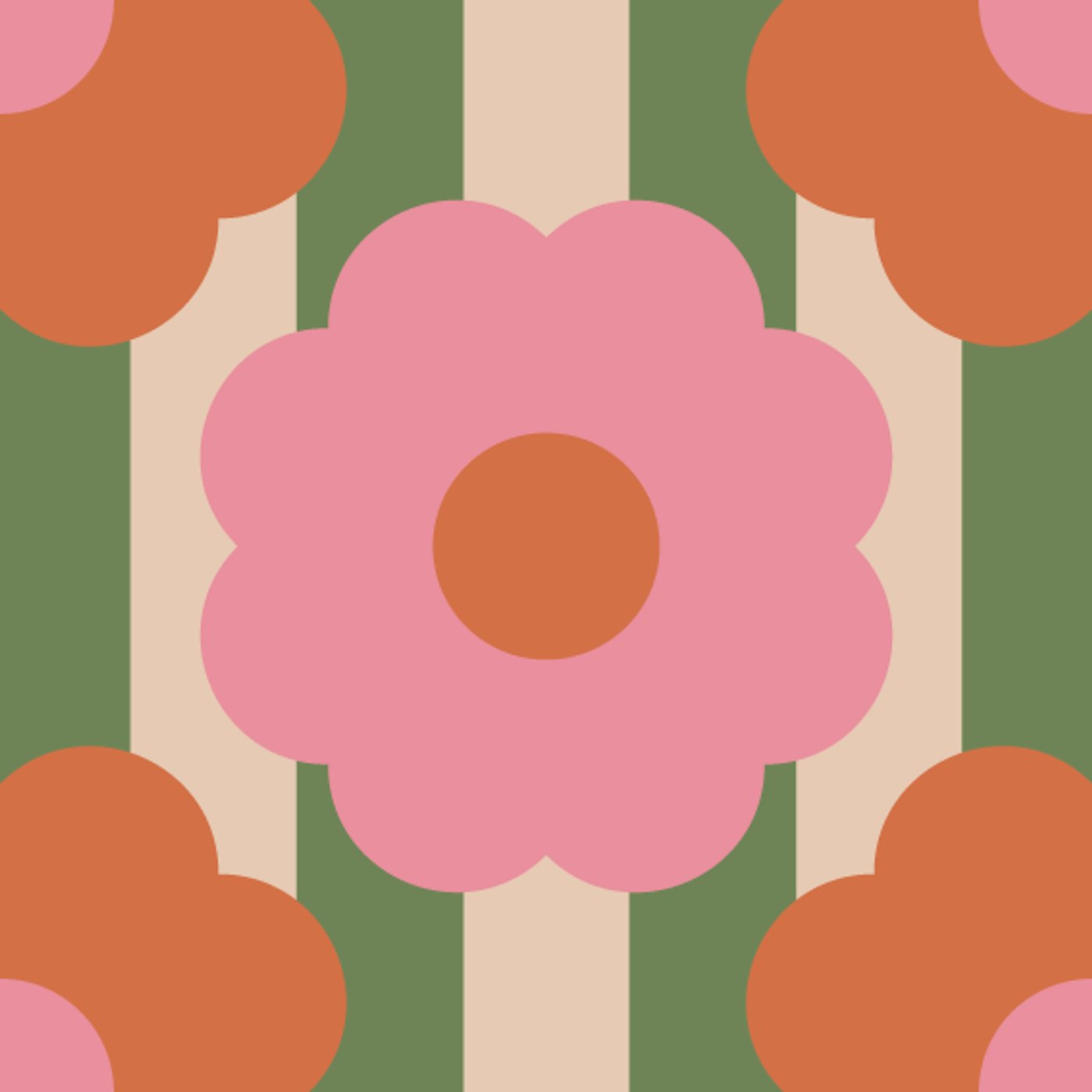 Lola par Laurie Lecou — motif de carreau de ciment