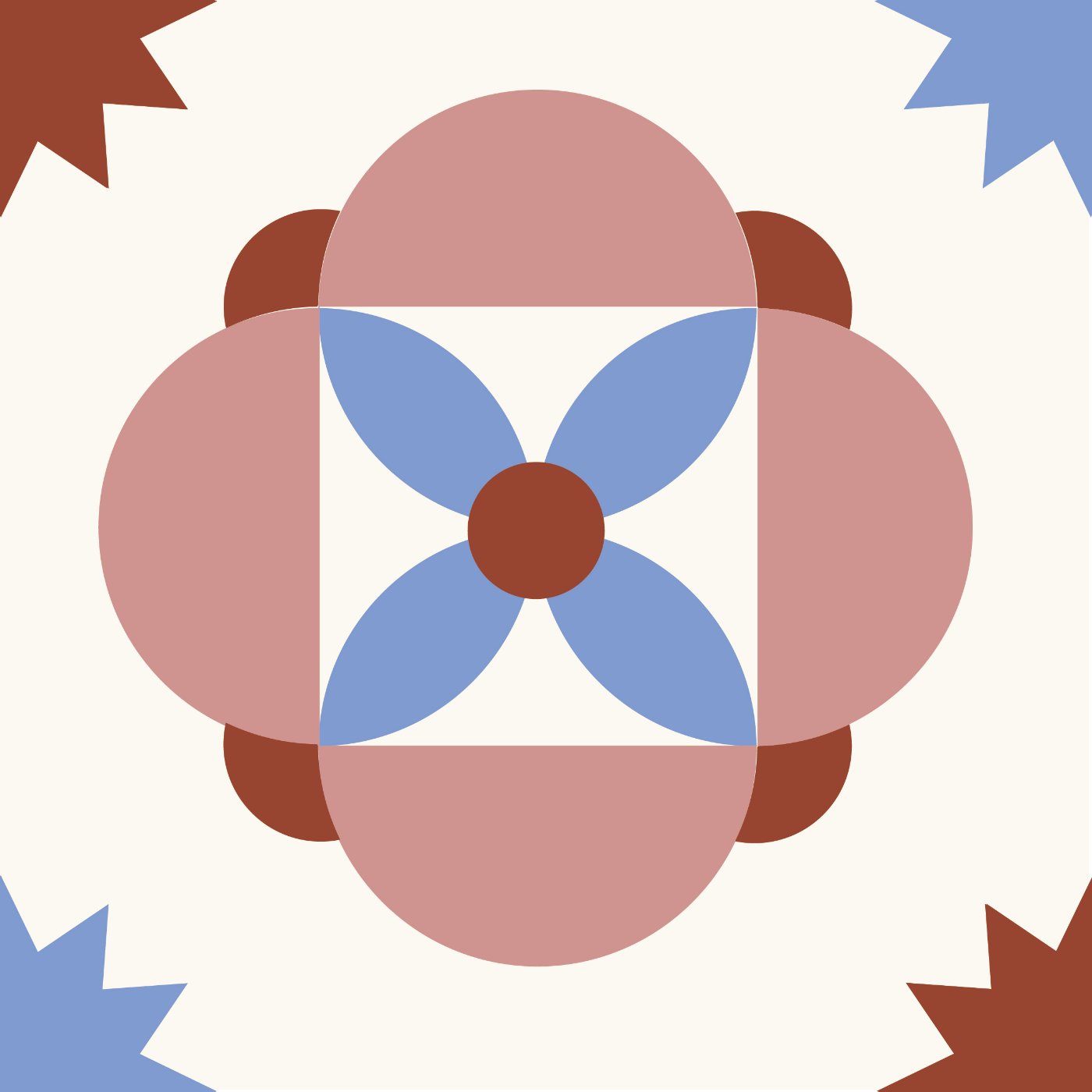 FLORA par Claire Eyraud — motif de carreau de ciment