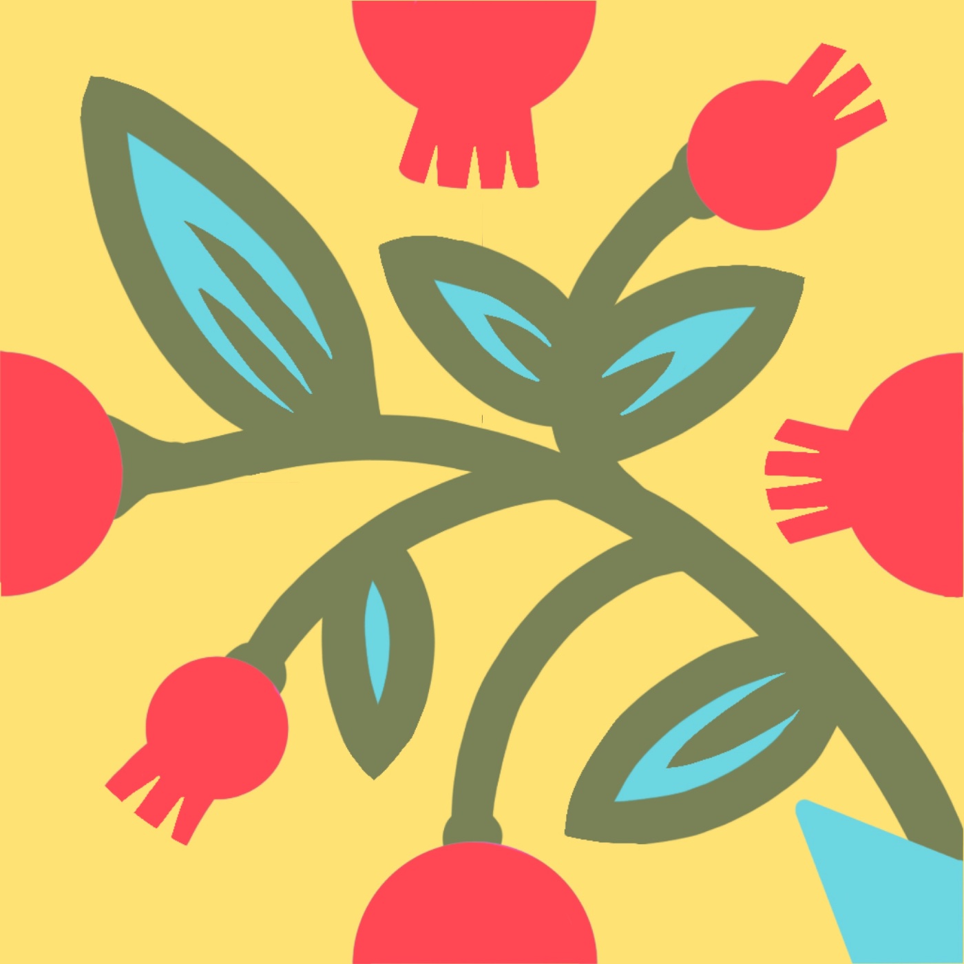Granadas par Rosalío Garcia — motif de carreau de ciment