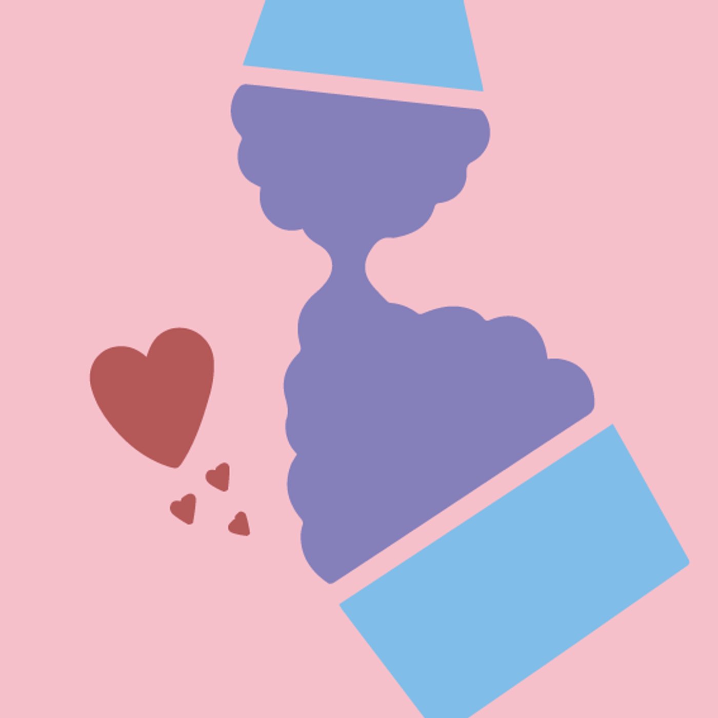 Cupcake chou par Nourdin Chloé — motif de carreau de ciment