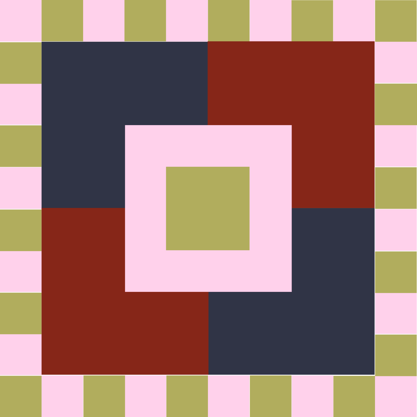Carreaux dans carreaux par Adélaïde Thomä-Guillerme — motif de carreau de ciment