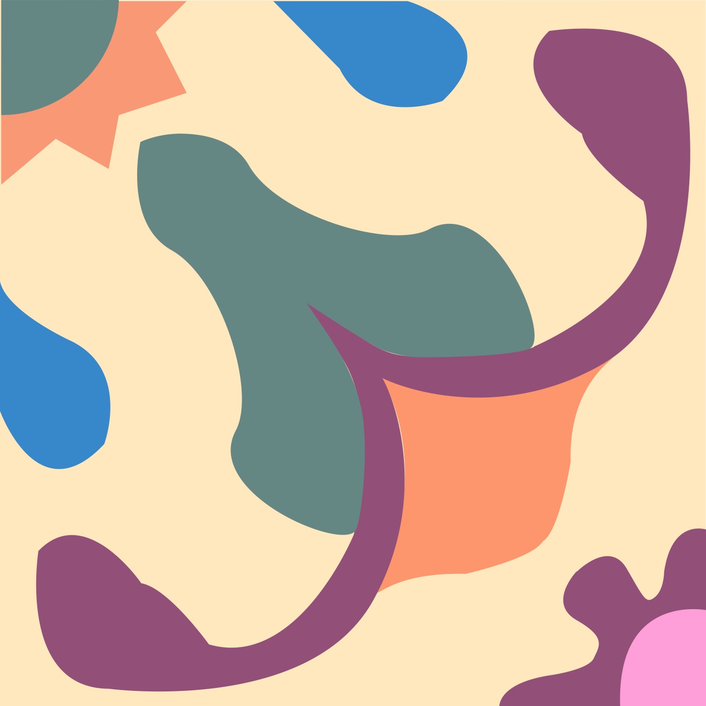 Intima par Irene Tchernooutsan — motif de carreau de ciment