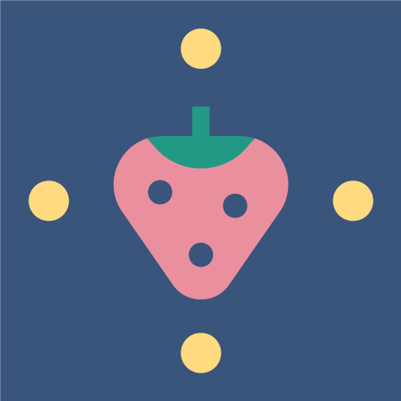 Pac Man Simple par Bérengère Somma — motif de carreau de ciment