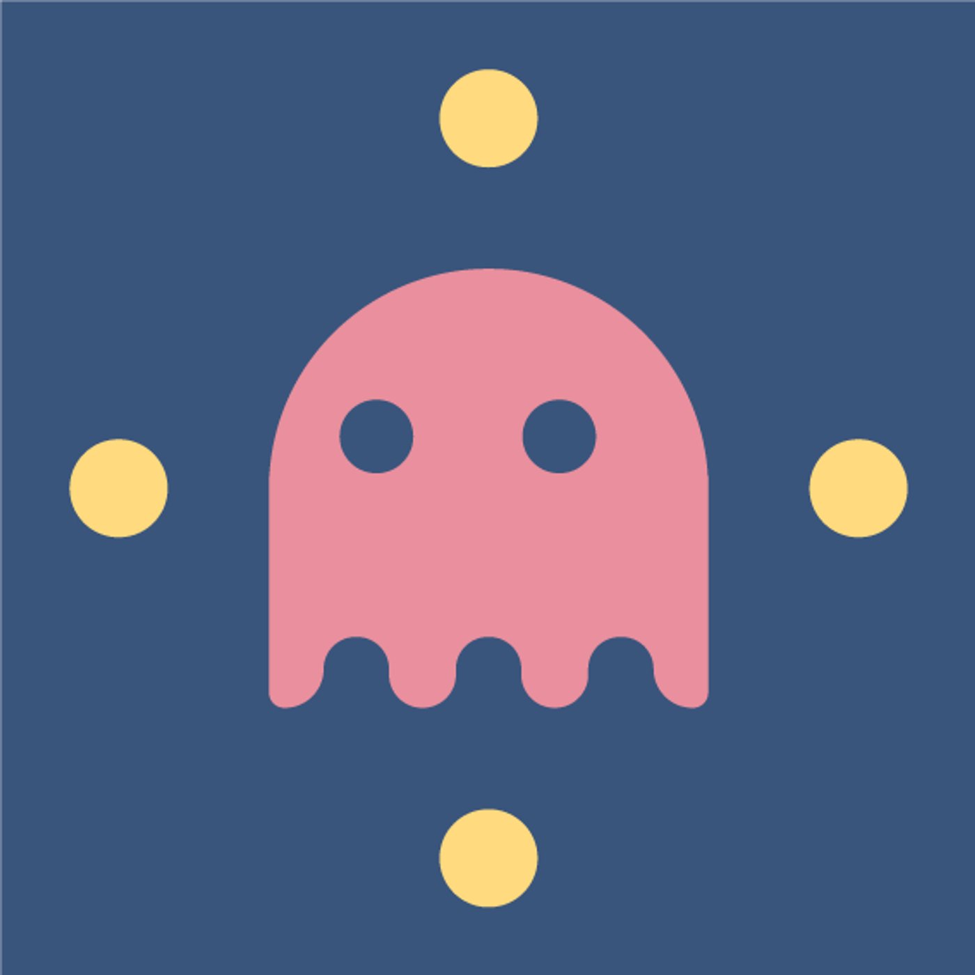 Pac Man Simple par Bérengère Somma — motif de carreau de ciment