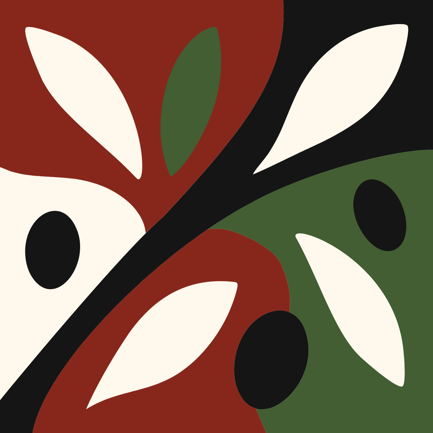 Solidarité/Tadāmun/Solidaridad par Aurorisa Mateo — motif de carreau de ciment