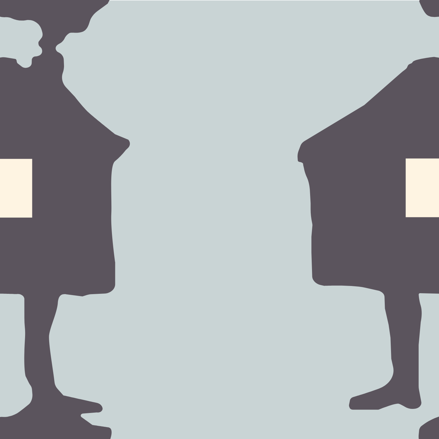 gros comme une maison par Charline PETIT — motif de carreau de ciment
