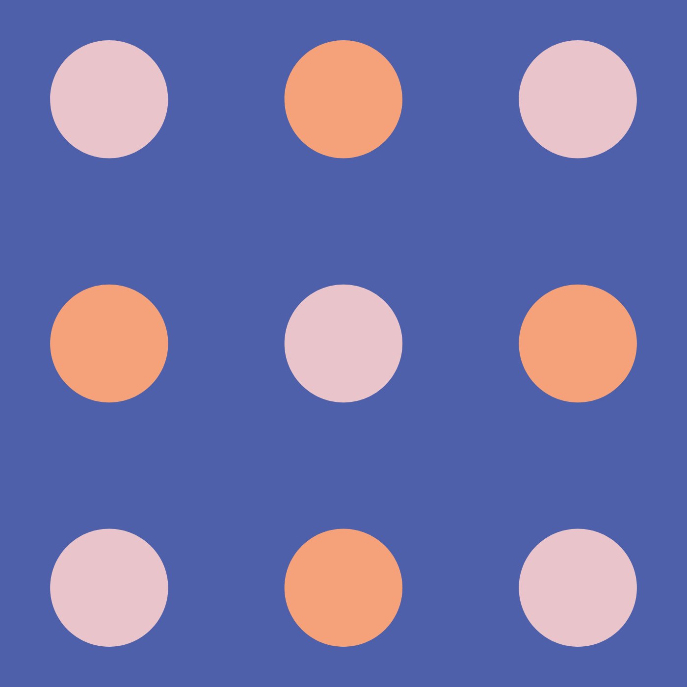 petits pois dans la tête par allison chaintron — motif de carreau de ciment