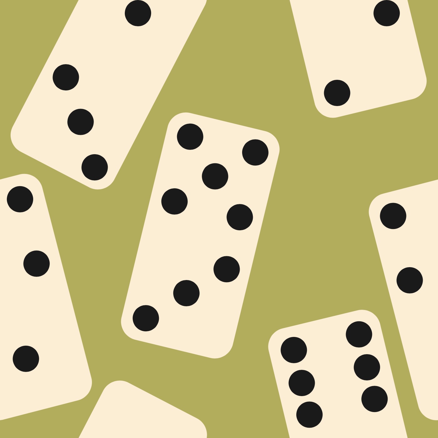 Dominos par alice mettais-cartier — motif de carreau de ciment