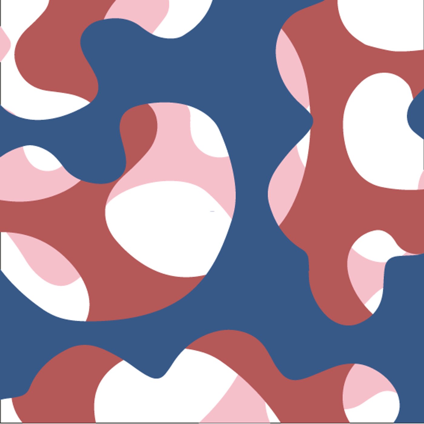 Contreformes - Beans Camouflage par Clotilde JNT — motif de carreau de ciment