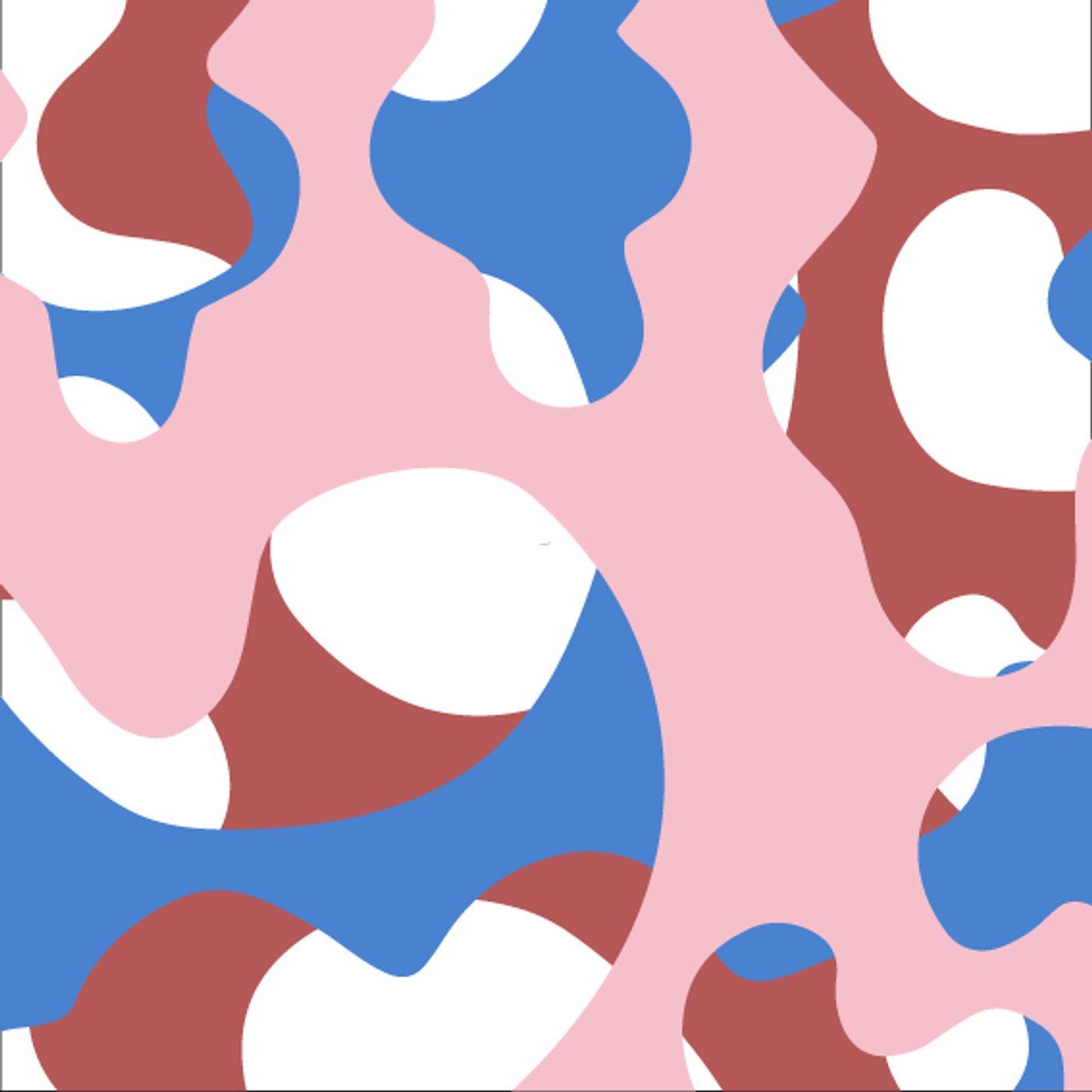 Contreformes - Beans Camouflage par Clotilde JNT — motif de carreau de ciment