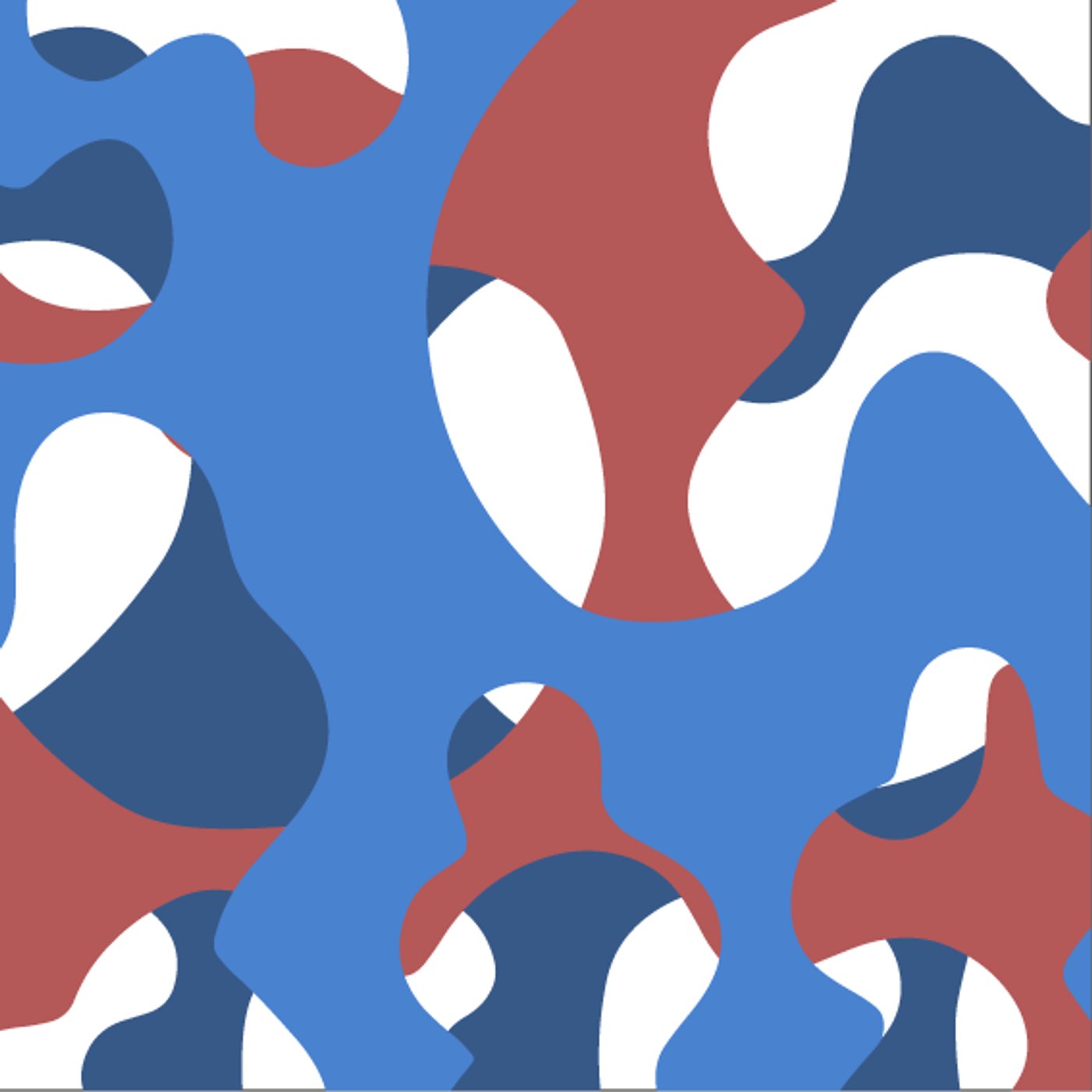 Contreformes - Beans Camouflage par Clotilde JNT — motif de carreau de ciment