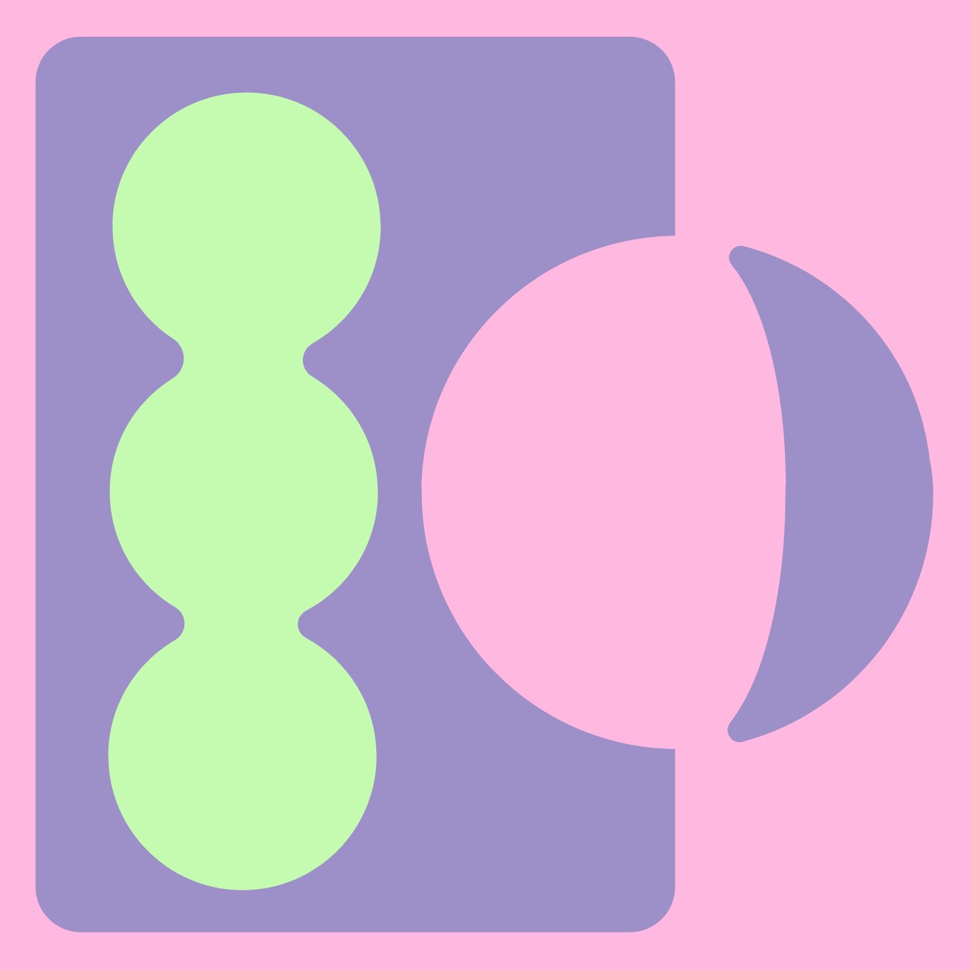 petit rond par Charline PETIT — motif de carreau de ciment