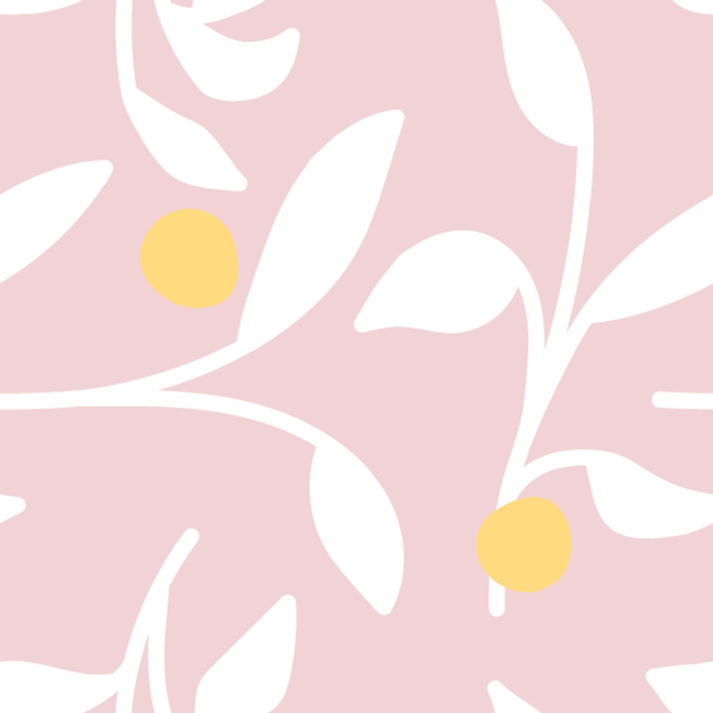 Jardin pastel par Perrine Gérard — motif de carreau de ciment
