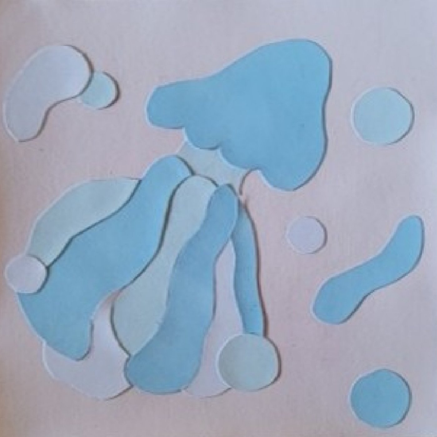 Bleu Azur par Sam Congnard — motif de carreau de ciment