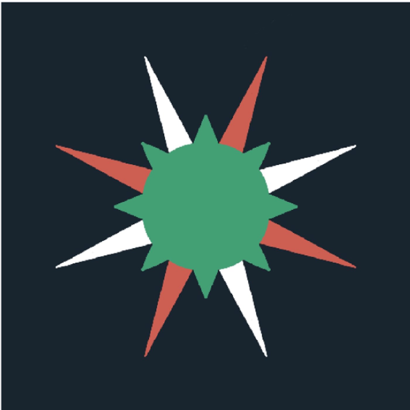 Sumud Sun par Sarah Anthony — motif de carreau de ciment