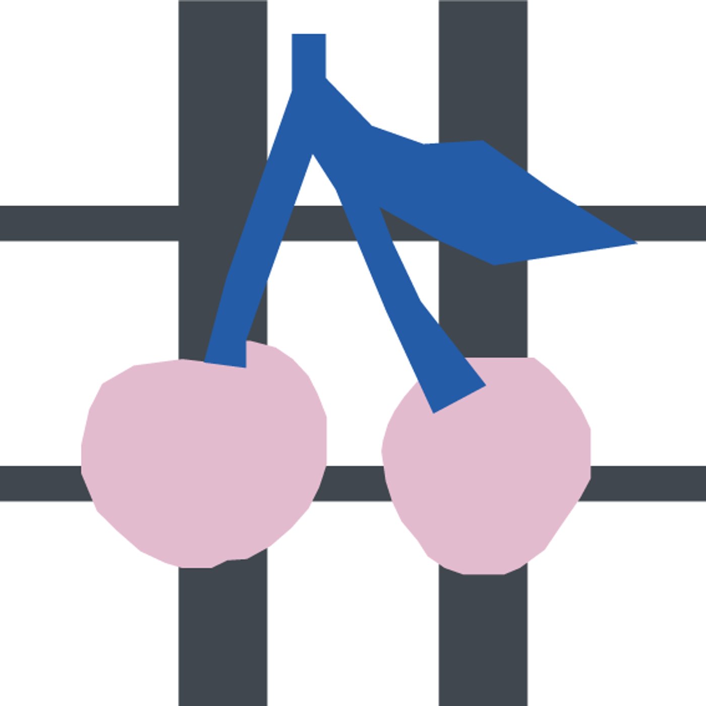 Pour des prunes par Léa et Rouba — motif de carreau de ciment