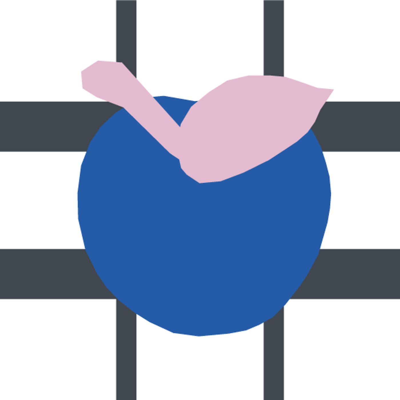 Pour des prunes par Léa et Rouba — motif de carreau de ciment