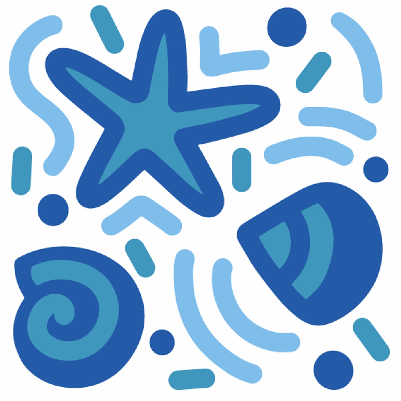 Blue Lagoon par Pauline — — motif de carreau de ciment