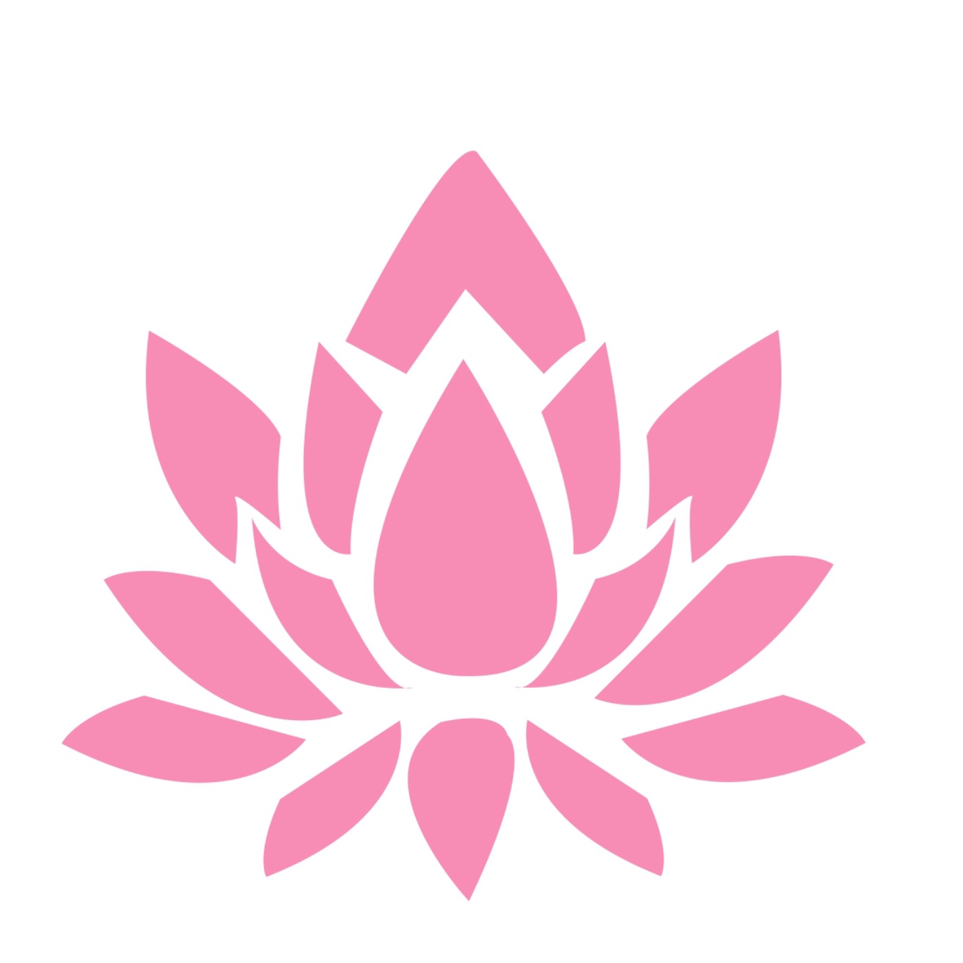 Le lotus par Luna Escamez — motif de carreau de ciment