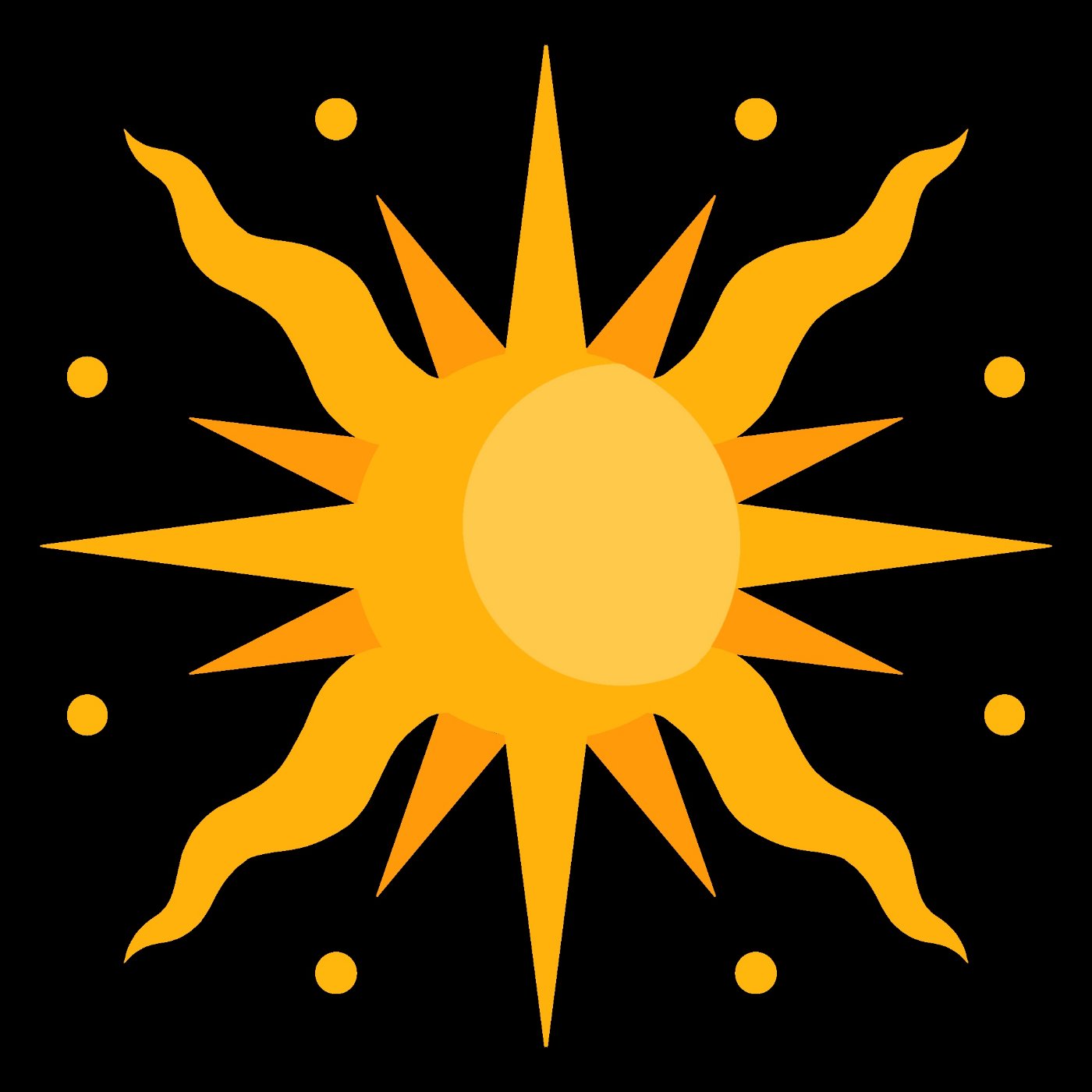 The Sun par Emma Rojo — motif de carreau de ciment