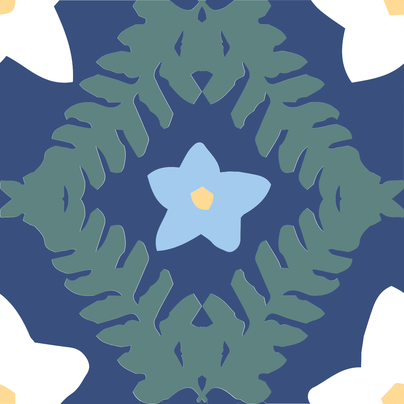 lorategi par camille delprat — motif de carreau de ciment