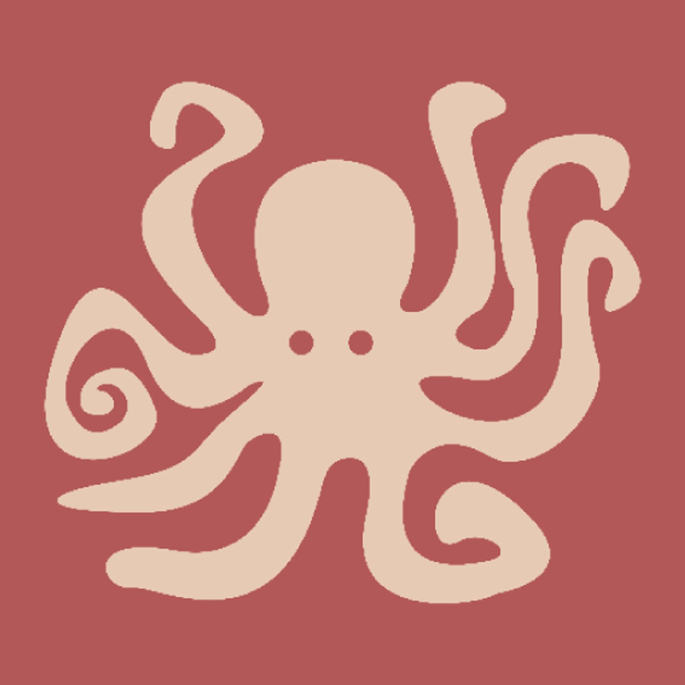 Mermaid and octopus in the top par Alexandrie Creative Studio — motif de carreau de ciment