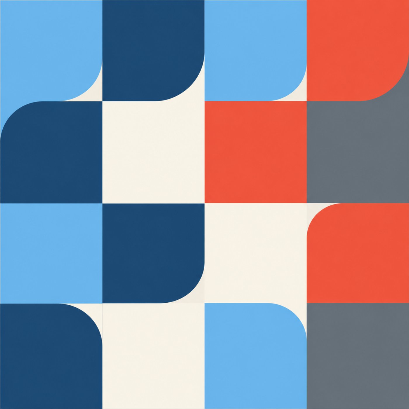 Peregrinations estivales par Philippe Lipinski — motif de carreau de ciment