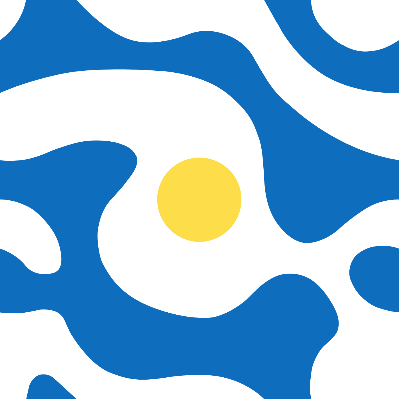 Soleil en mer par Thalya Zammit — motif de carreau de ciment